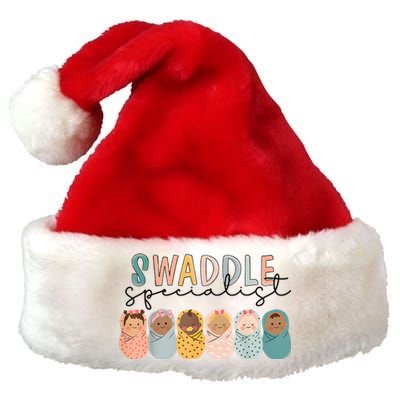 Swaddle Specialist Labor And Deliverynicu Nurse Premium Christmas Santa Hat