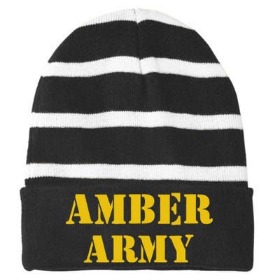 Sutton Surrey London Gifts Striped Beanie with Solid Band