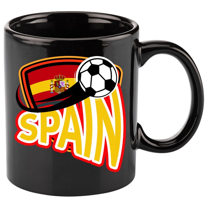 Spain Soccer Logo 11oz C Handle Ceramic Mug