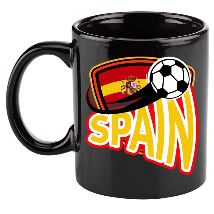 Spain Soccer Logo 11oz C Handle Ceramic Mug