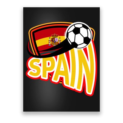 Spain Soccer Logo Poster