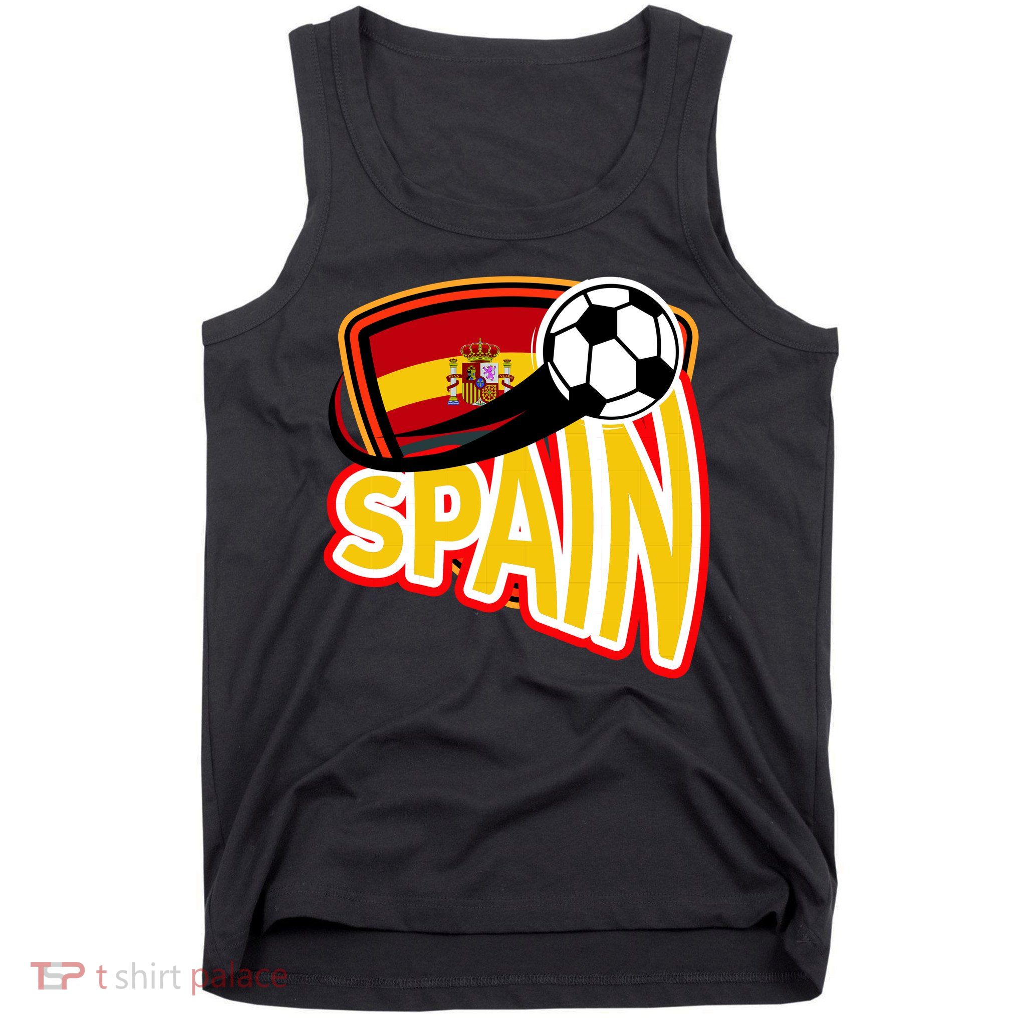 Spain Soccer Logo Tank Top