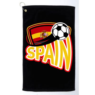 Spain Soccer Logo Golf Towel