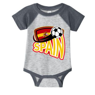 Spain Soccer Logo Infant Baby Jersey Bodysuit