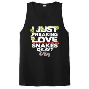 Snake Snake Lover  Reptile Lover Funny Snake PosiCharge Competitor Tank