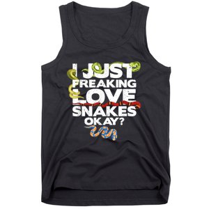 Snake Snake Lover  Reptile Lover Funny Snake Tank Top