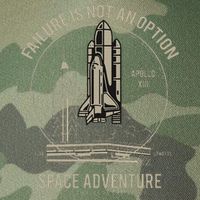 Space Shuttle Launch Galaxy Legacy Tie Dye Trucker Hat