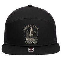 Space Shuttle Launch Galaxy 7 Panel Mesh Trucker Snapback Hat