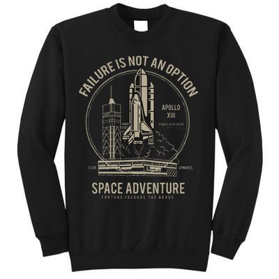 Space Shuttle Launch Galaxy Sweatshirt