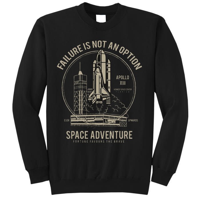 Space Shuttle Launch Galaxy Sweatshirt
