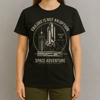 Space Shuttle Launch Galaxy T-Shirt