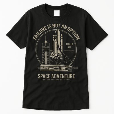 Space Shuttle Launch Galaxy Tall T-Shirt