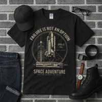 Space Shuttle Launch Galaxy Tall T-Shirt
