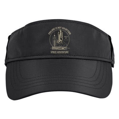 Space Shuttle Launch Galaxy Adult Drive Performance Visor