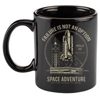 Space Shuttle Launch Galaxy 11oz C Handle Ceramic Mug