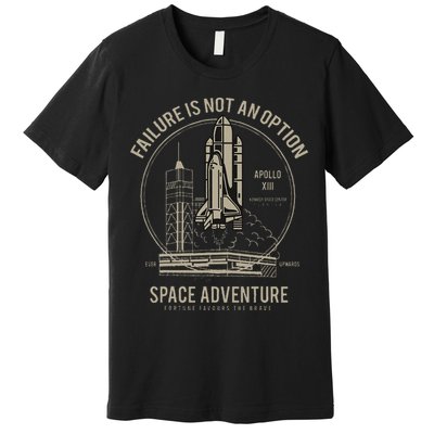 Space Shuttle Launch Galaxy Premium T-Shirt