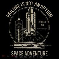 Space Shuttle Launch Galaxy Sustainable Knit Beanie