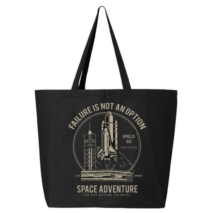 Space Shuttle Launch Galaxy 25L Jumbo Tote