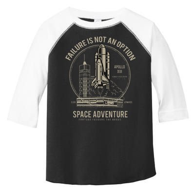 Space Shuttle Launch Galaxy Toddler Fine Jersey T-Shirt