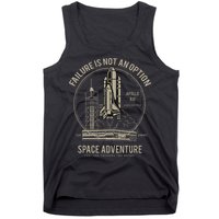 Space Shuttle Launch Galaxy Tank Top