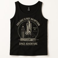 Space Shuttle Launch Galaxy Tank Top