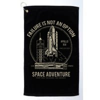 Space Shuttle Launch Galaxy Golf Towel