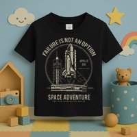 Space Shuttle Launch Galaxy Toddler T-Shirt