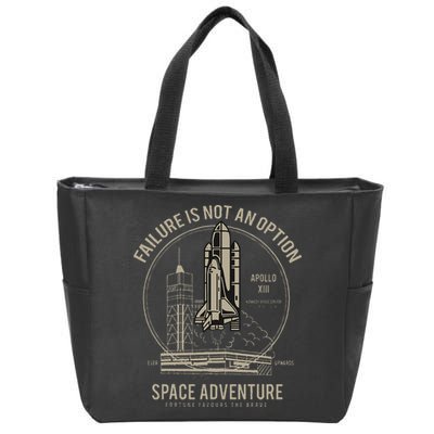 Space Shuttle Launch Galaxy Zip Tote Bag