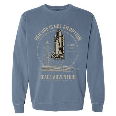 Space Shuttle Launch Galaxy Garment-Dyed Sweatshirt