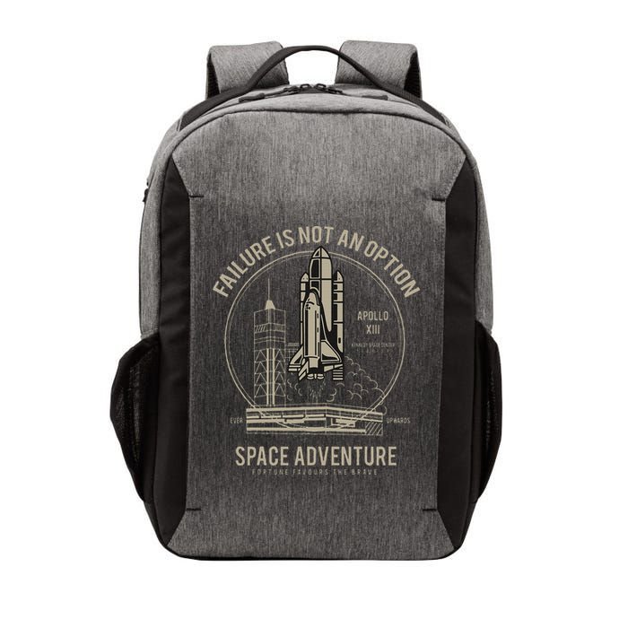 Space Shuttle Launch Galaxy Vector Backpack