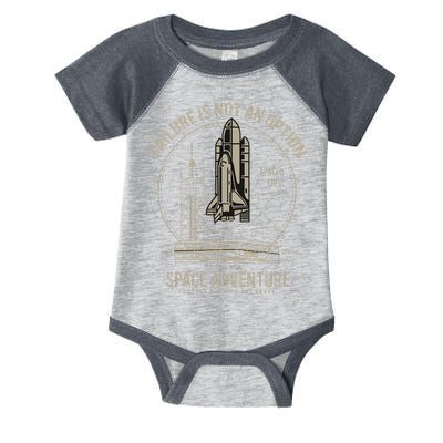Space Shuttle Launch Galaxy Infant Baby Jersey Bodysuit