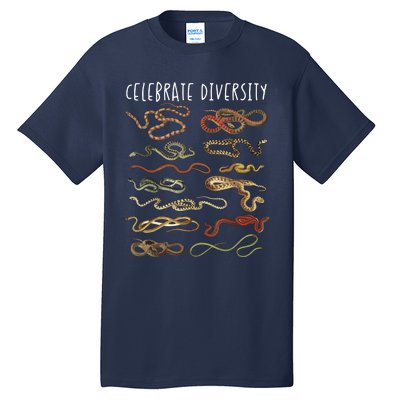 Snake Snake Lover Types Of Snakes Snakes Tall T-Shirt