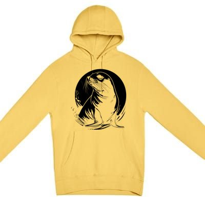 Seal Sea Lion Zookeeper Animal Gift Premium Pullover Hoodie