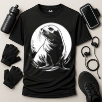 Seal Sea Lion Zookeeper Animal Gift Cooling Performance Crew T-Shirt
