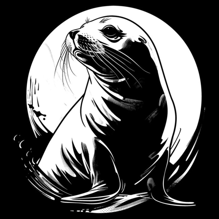 Seal Sea Lion Zookeeper Animal Gift Cooling Performance Crew T-Shirt