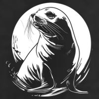 Seal Sea Lion Zookeeper Animal Gift Adult Drive Performance Visor