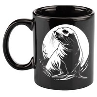 Seal Sea Lion Zookeeper Animal Gift 11oz C Handle Ceramic Mug