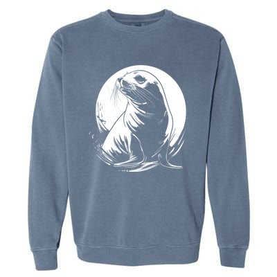 Seal Sea Lion Zookeeper Animal Gift Garment-Dyed Sweatshirt