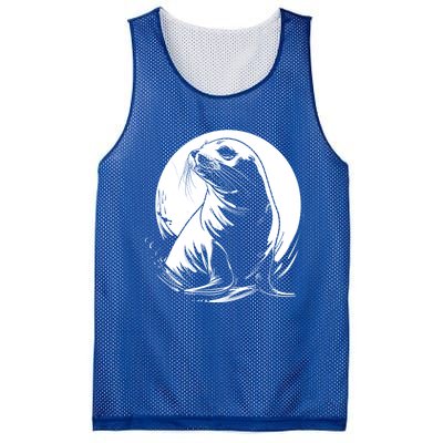 Seal Sea Lion Zookeeper Animal Gift Mesh Reversible Basketball Jersey Tank