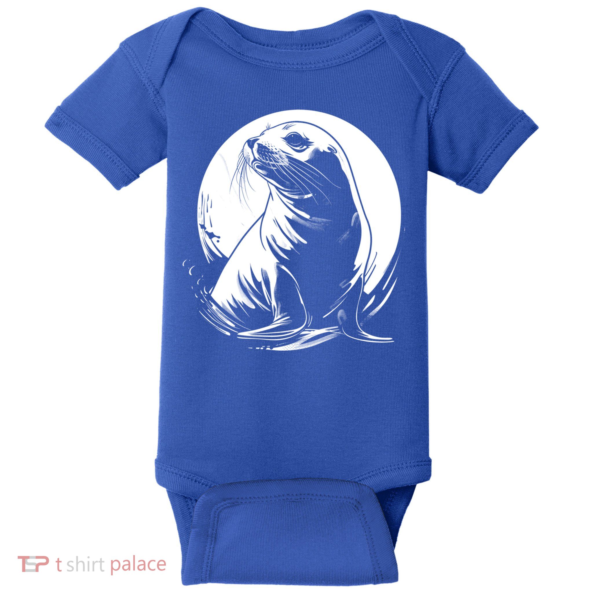Seal Sea Lion Zookeeper Animal Gift Baby Bodysuit