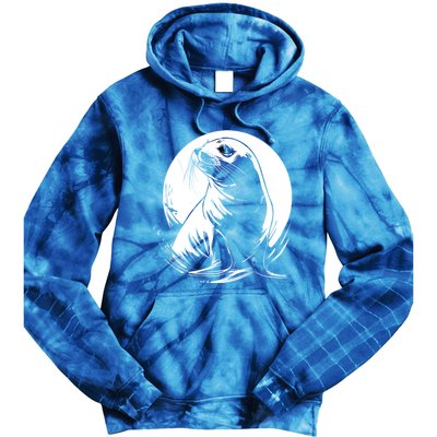 Seal Sea Lion Zookeeper Animal Gift Tie Dye Hoodie