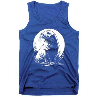 Seal Sea Lion Zookeeper Animal Gift Tank Top