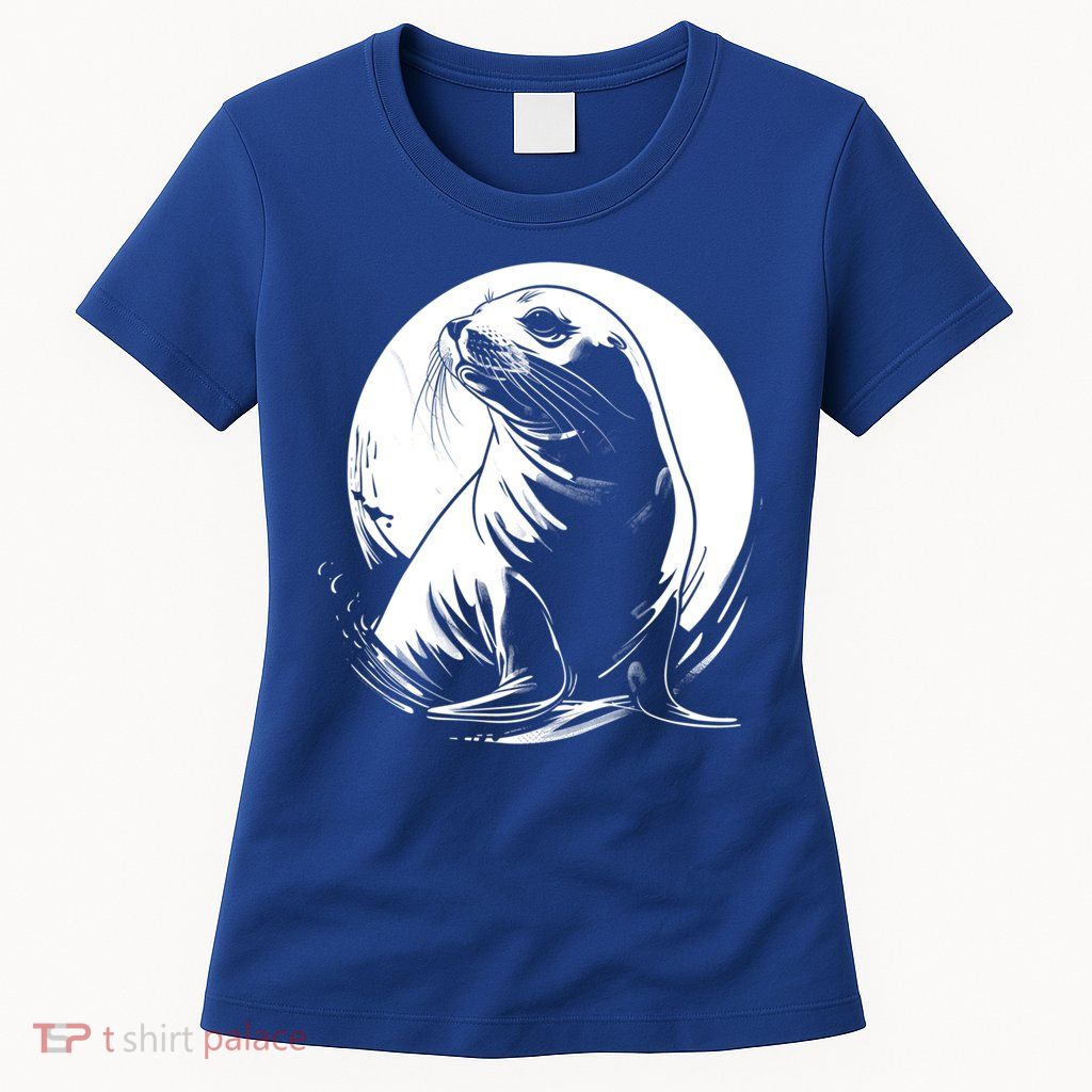 Seal Sea Lion Zookeeper Animal Gift Womens T-Shirt