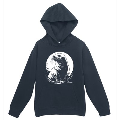 Seal Sea Lion Zookeeper Animal Gift Urban Pullover Hoodie