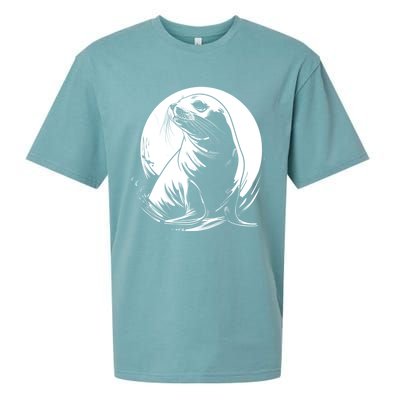 Seal Sea Lion Zookeeper Animal Gift Sueded Cloud Jersey T-Shirt