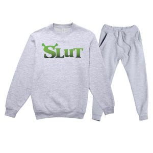 Slut Premium Crewneck Sweatsuit Set