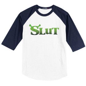 Slut Baseball Sleeve Shirt