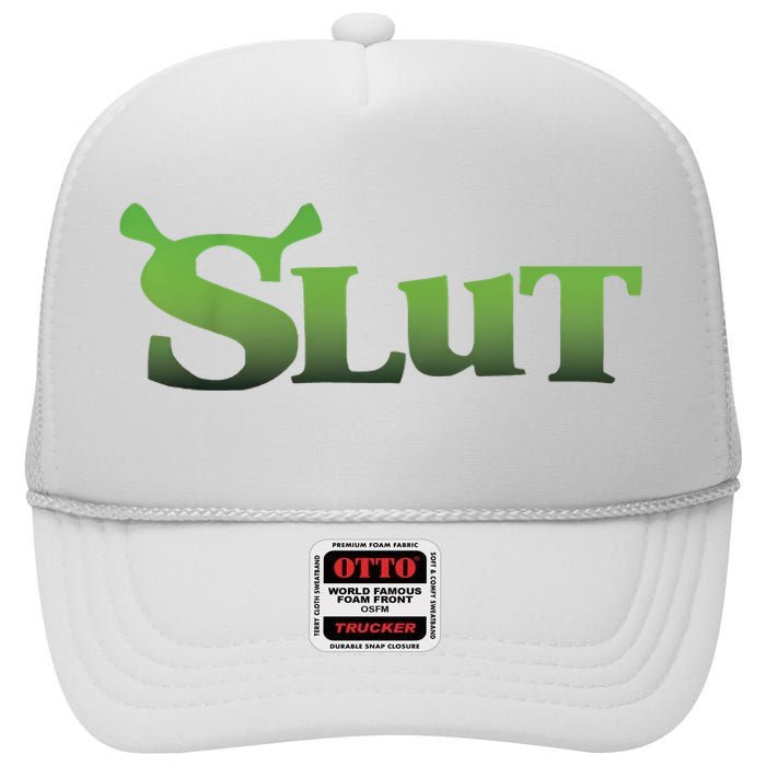 Slut High Crown Mesh Back Trucker Hat