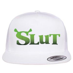 Slut Flat Bill Trucker Hat