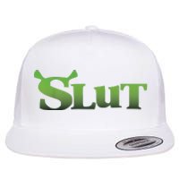 Slut Flat Bill Trucker Hat